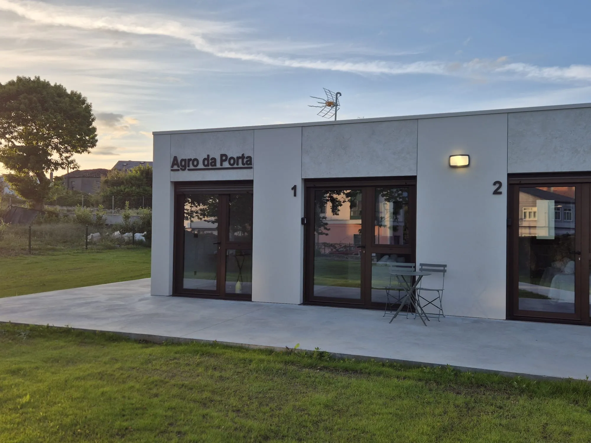 Exterior view of Pensión Agro da Porta in Palas de Rei